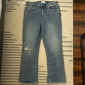 Pistola Cropped Flared Jeans